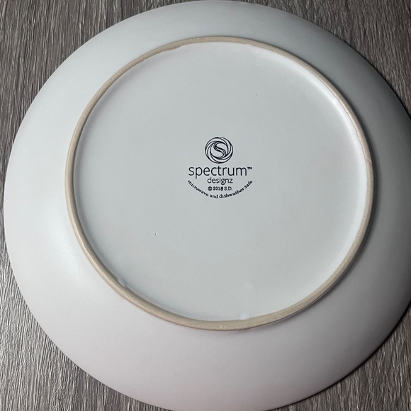 Spectrum Designz Ornament Decorative 8in Plate 2018 W/ Easel Christmas Decor - Picture 6 of 8